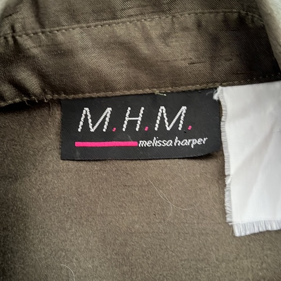 MHM Melissa Harper Women’s Vintage Green Pantsuit - Picture 12 of 12